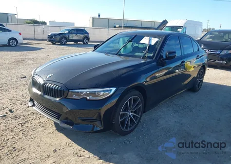 2022 BMW 330I z USA, uszkodzony, nr VIN 3MW5R1J03N8C47927